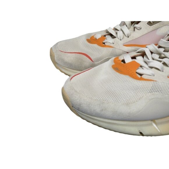 Reebok Zig Kinetica Sneakers Horizon Womens Size 10.5 Running Alabaster Carotene - Picture 8 of 11